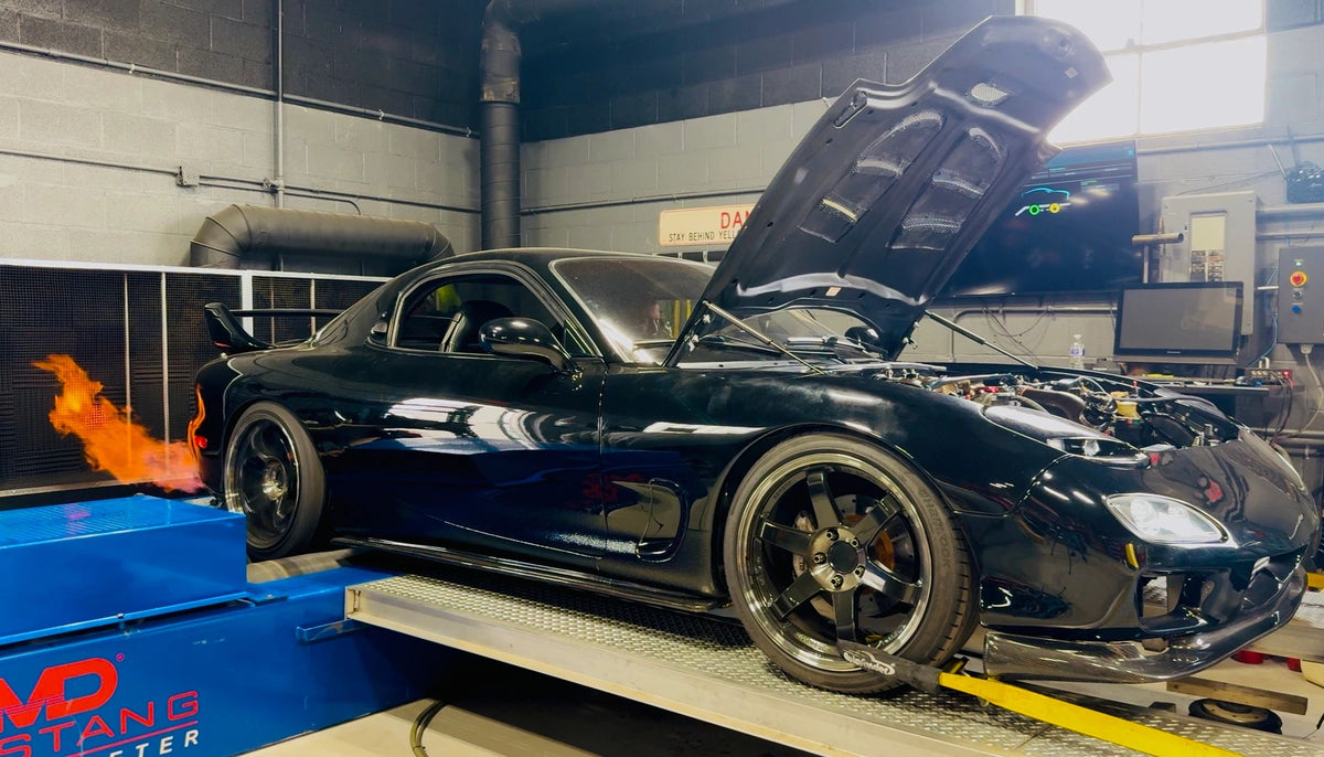 FD RX-7 on the dyno