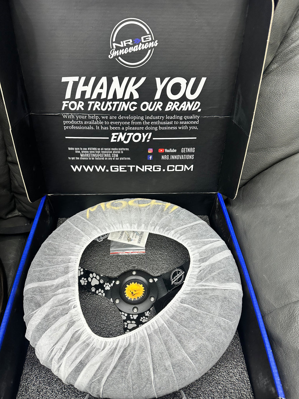 NRG Mochi Steering wheel
