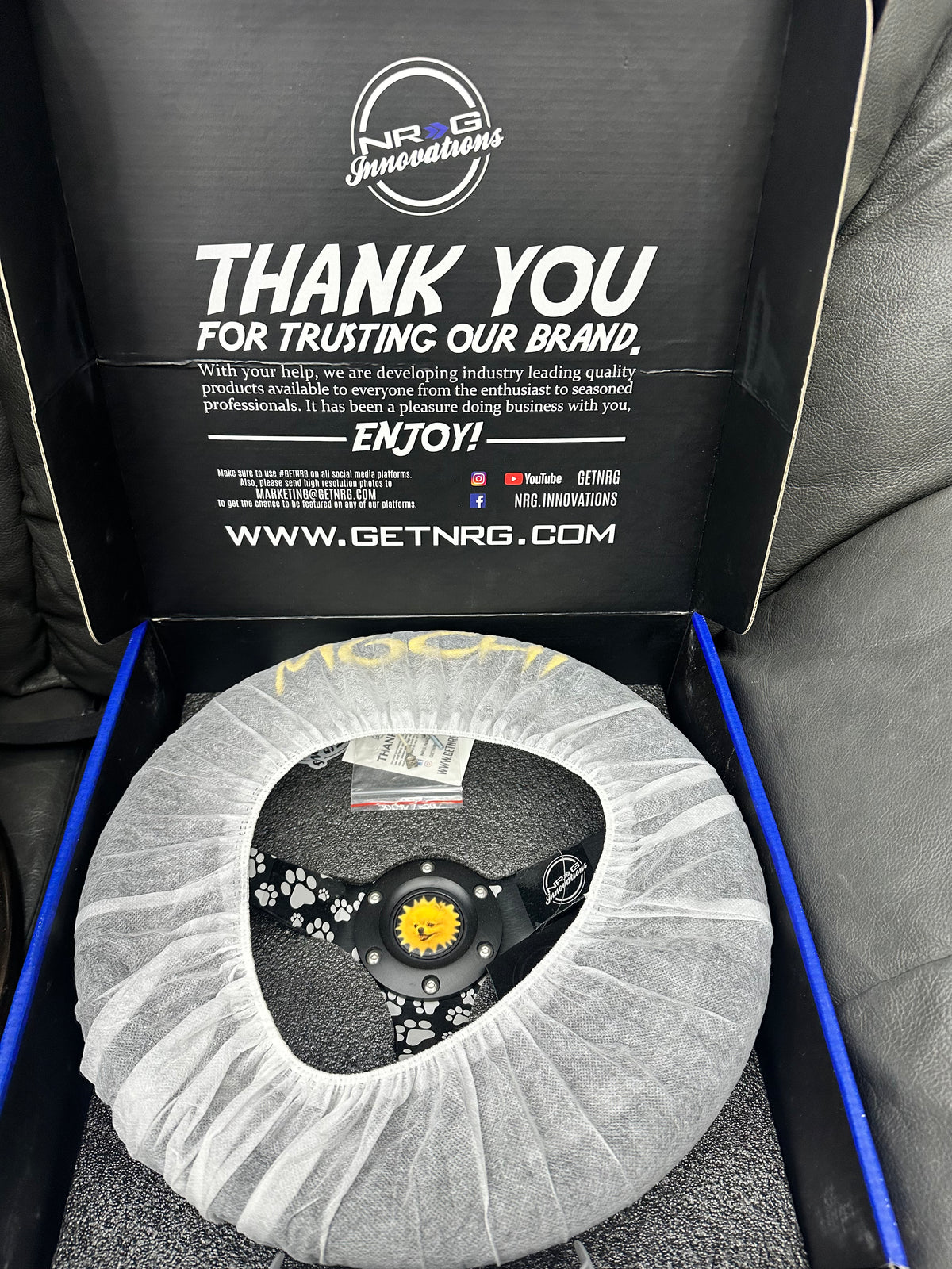 NRG Mochi Steering wheel