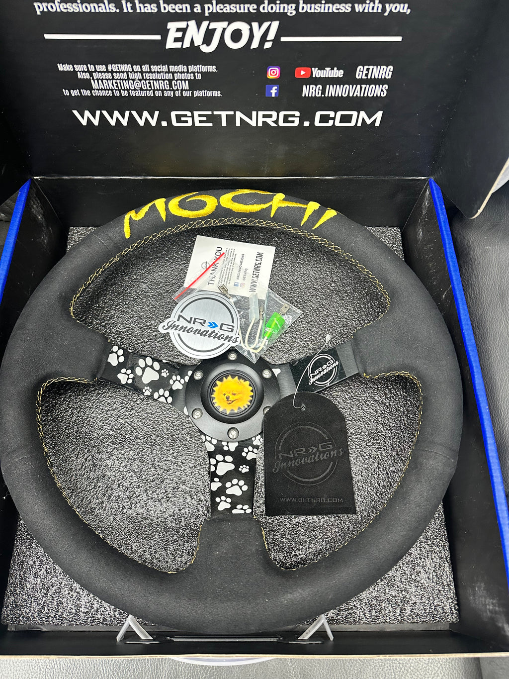 NRG Mochi Steering wheel